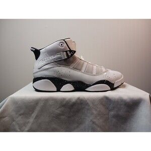 Nike Air Jordan 6 Rings Sneakers 323432-111 Sz.3 Reverse Oreo Pre-owned